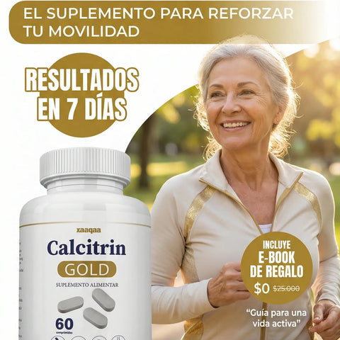 CALCITRIN GOLD IMPORTADO. NUEVA PRESENTACIÓN EN FRASCO✔