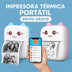 MINI IMPRESORA TÉRMICA PORTÁTIL RECARGABLE + ENVIO GRATIS