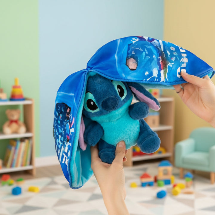 Peluche con diseño capullo